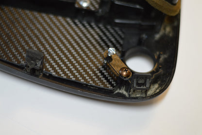 Honda CARBON FIBER 99-00 Civic Climate Control Block Off Plate Delete