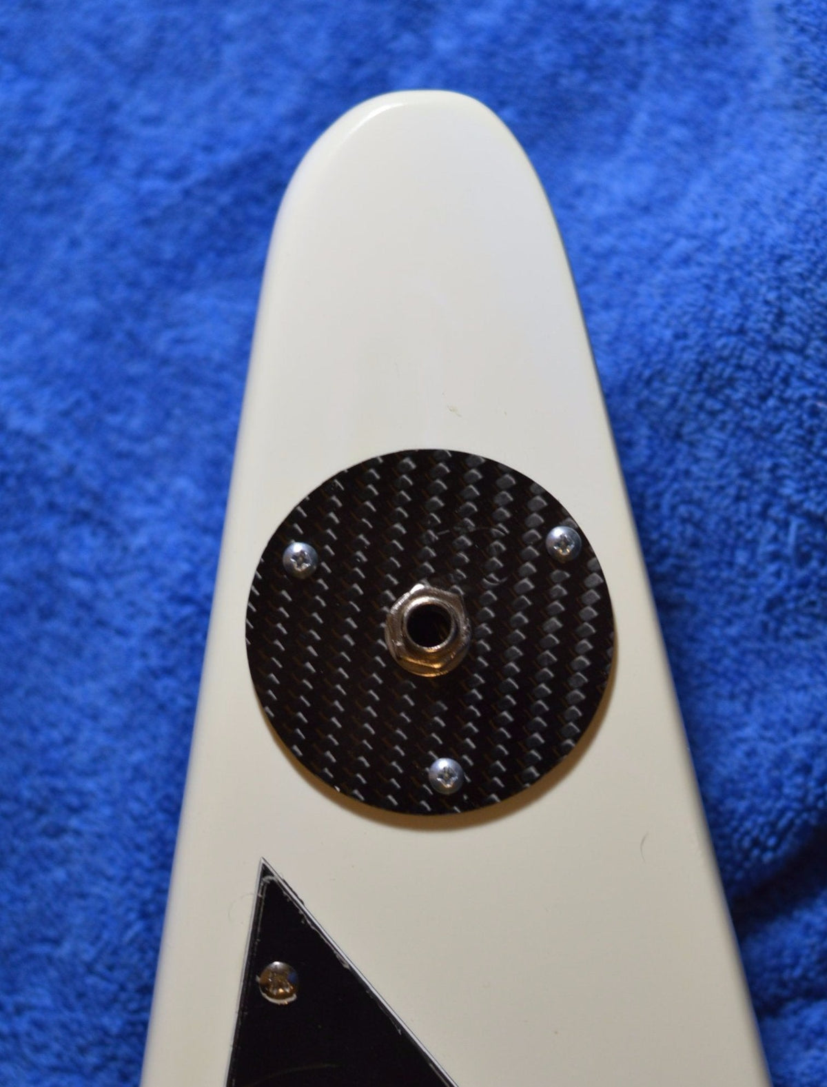 Carbon Fiber Jack Plate For Gibson Flying V