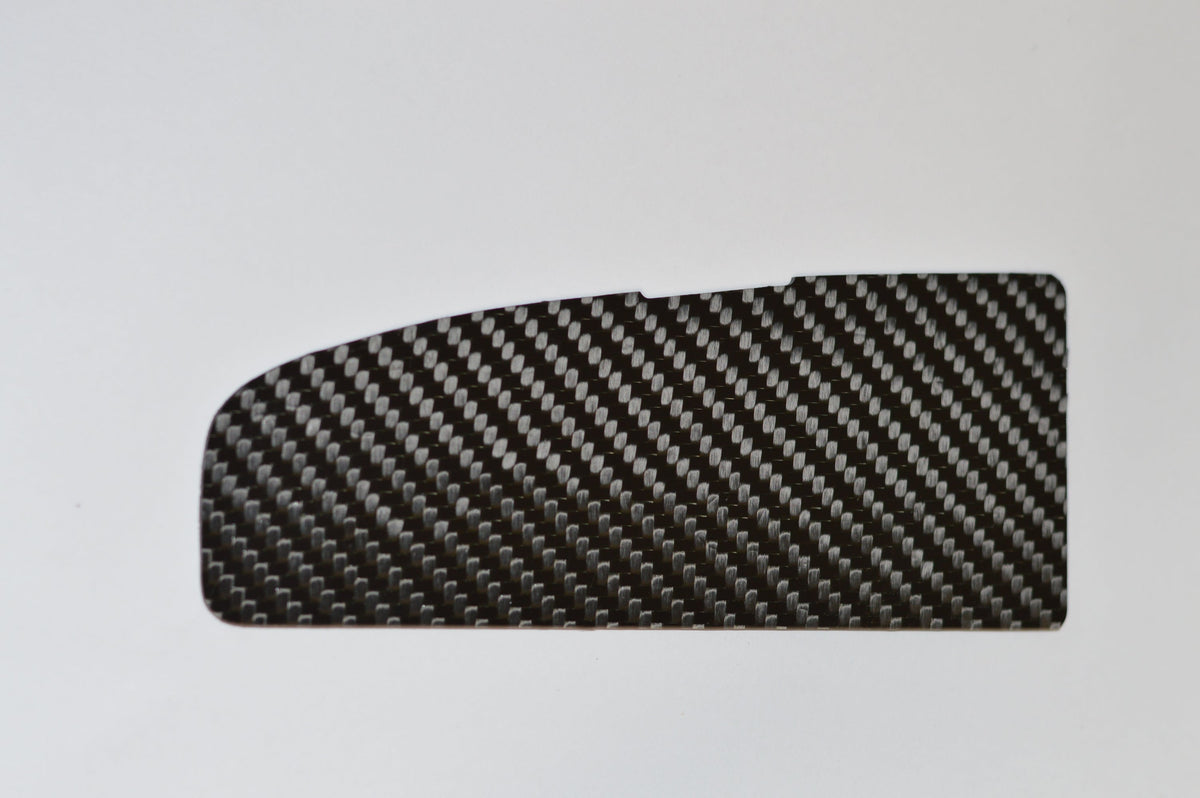 Honda CARBON FIBER 99-00 Civic Climate Control Block Off Plate Delete