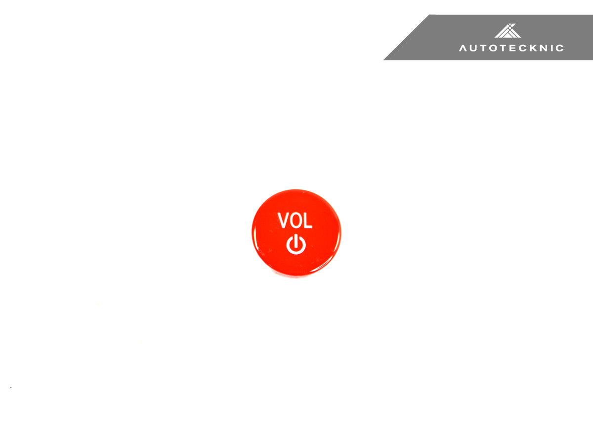 AutoTecknic Bright Red Audio Volume Button - BMW G80 M3 | G82/ G83 M4