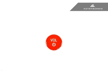 AutoTecknic Bright Red Audio Volume Button - BMW F91/ F92/ F93 M8