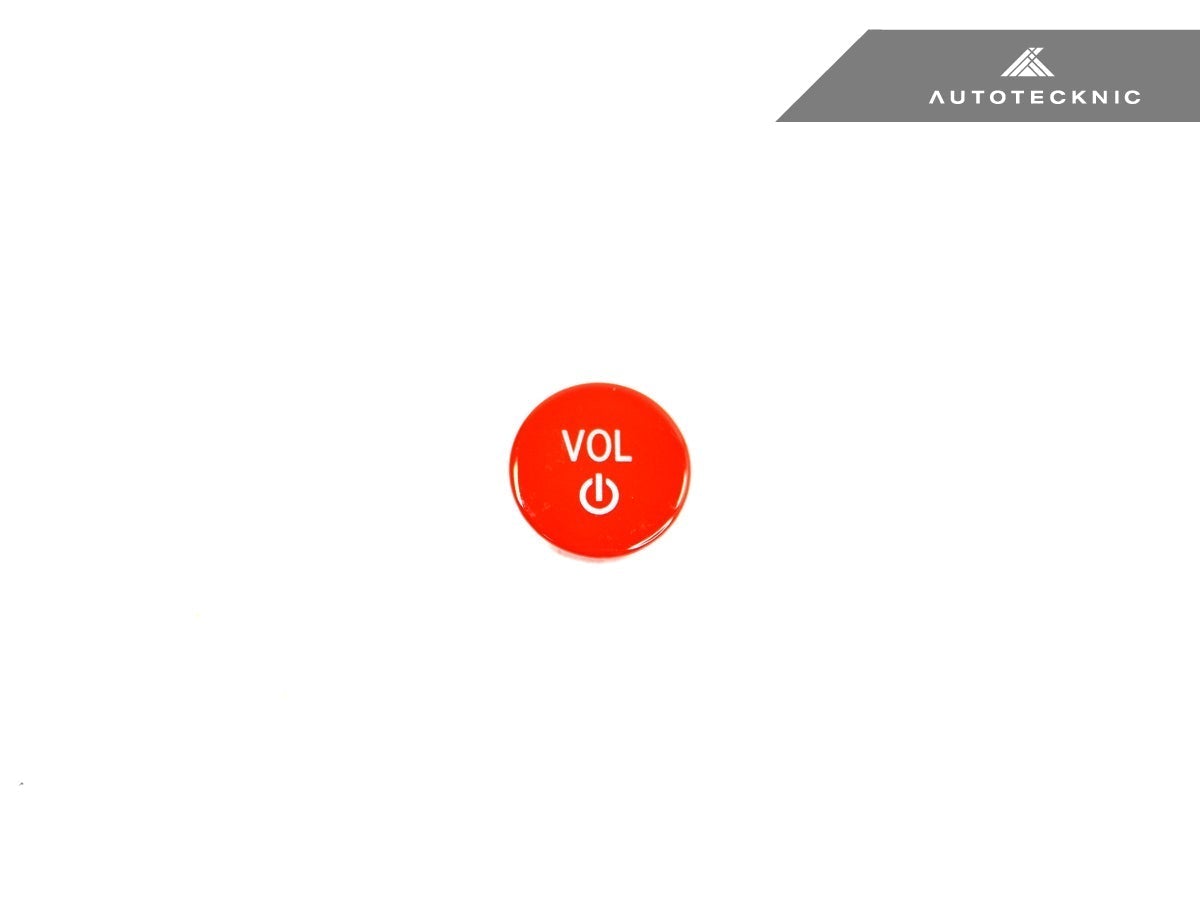 AutoTecknic Bright Red Audio Volume Button - BMW G30/ G31 5 Series