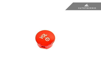 AutoTecknic Bright Red Audio Volume Button - BMW F91/ F92/ F93 M8