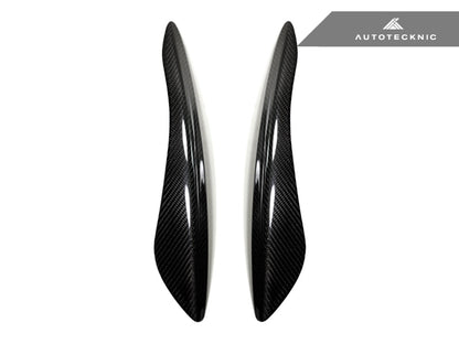 AutoTecknic Carbon Fiber Headlight Trim Set - Infiniti G35 Coupe
