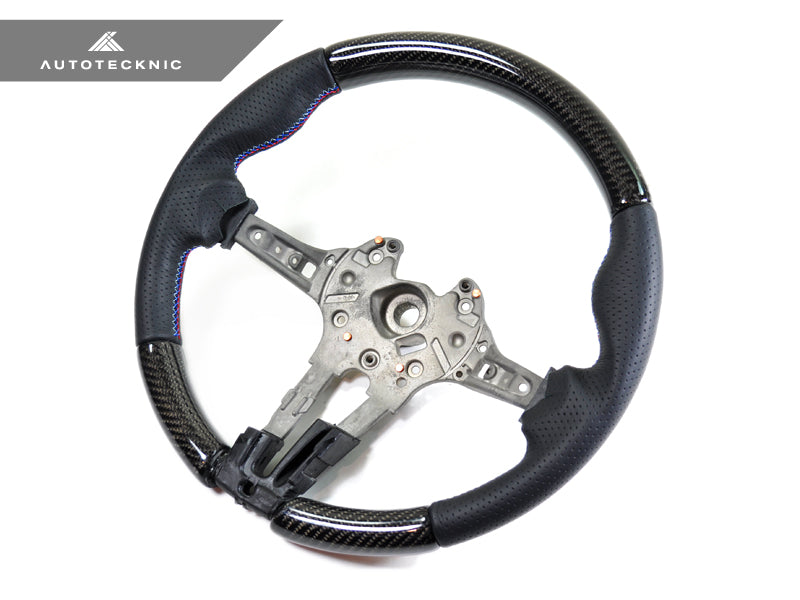 AutoTecknic Replacement Carbon Steering Wheel - BMW F30 3-Series M-Sport