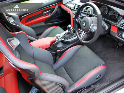 AutoTecknic Replacement Carbon Steering Wheel - BMW F30 3-Series M-Sport