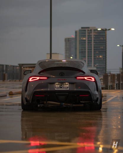 AG Style Carbon Fiber Trunk Spoiler - A90 Supra