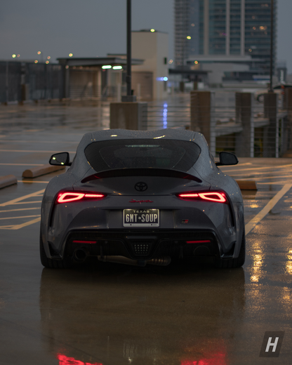 AG Style Carbon Fiber Trunk Spoiler - A90 Supra