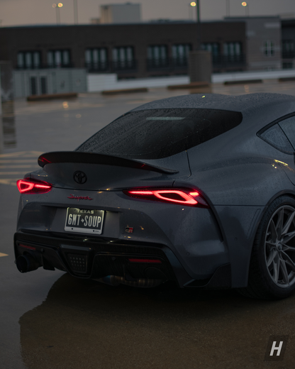 AG Style Carbon Fiber Trunk Spoiler - A90 Supra