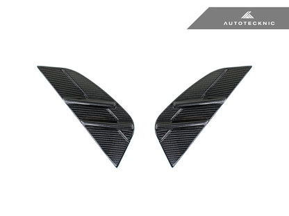 AutoTecknic Dry Carbon Fender Side Marker Set - BMW G80 M3