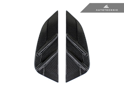 AutoTecknic Dry Carbon Fender Side Marker Set - BMW G80 M3
