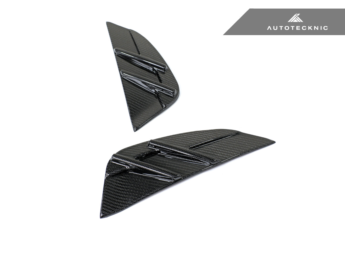 AutoTecknic Dry Carbon Fender Side Marker Set - BMW G80 M3