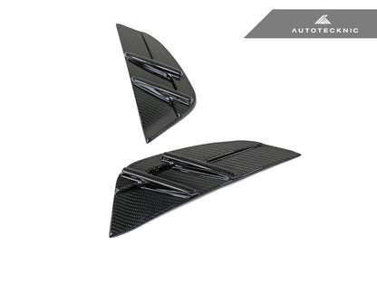 AutoTecknic Dry Carbon Fender Side Marker Set - BMW G80 M3
