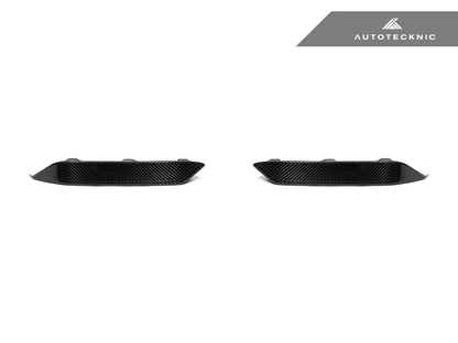 AutoTecknic Performance Dry Carbon Splitter Set - BMW F9X M8
