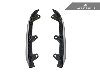 AutoTecknic Performance Dry Carbon Splitter Set - BMW F9X M8