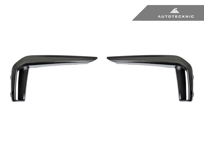 AutoTecknic Dry Carbon Front Bumper Trim - BMW G30 5-Series M-Sport