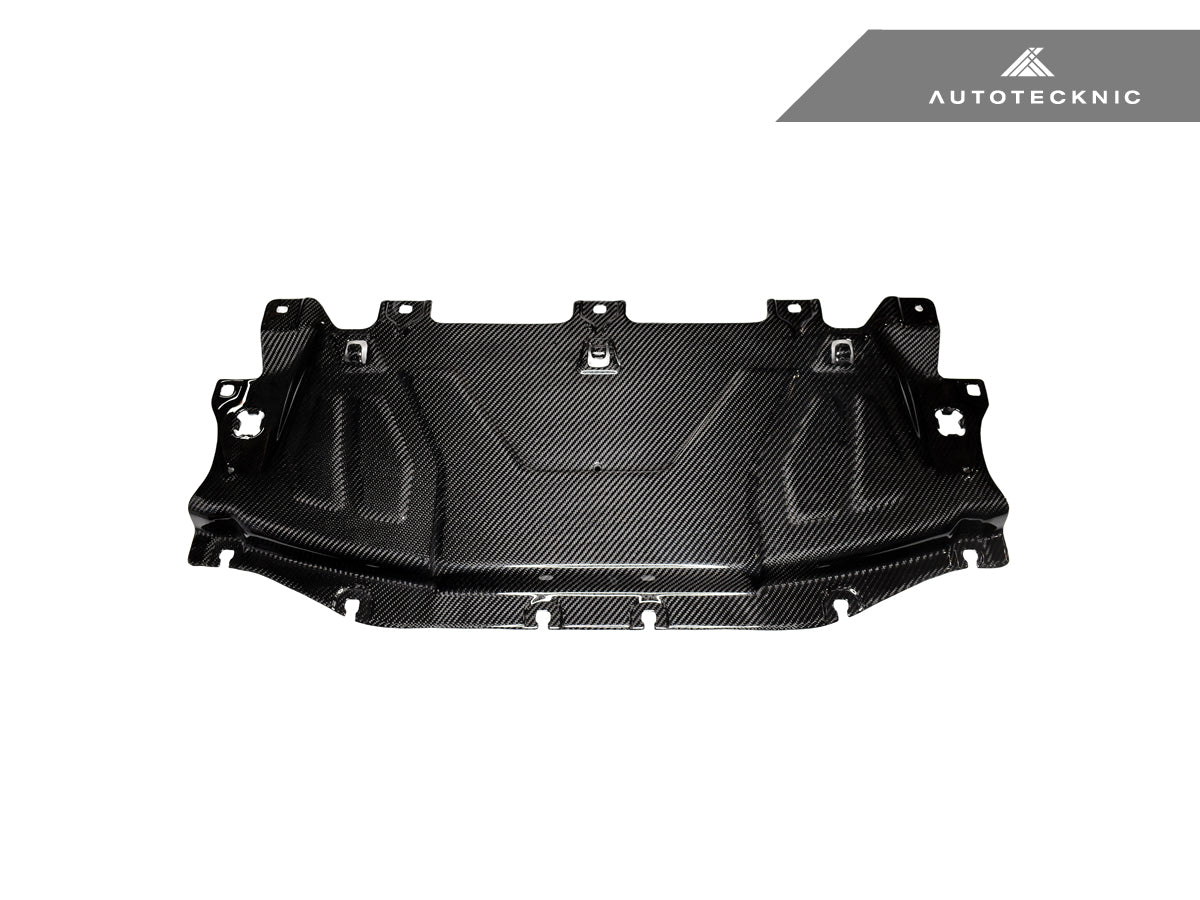 AutoTecknic Dry Carbon Fiber Cooling Shroud - Toyota A90 Supra