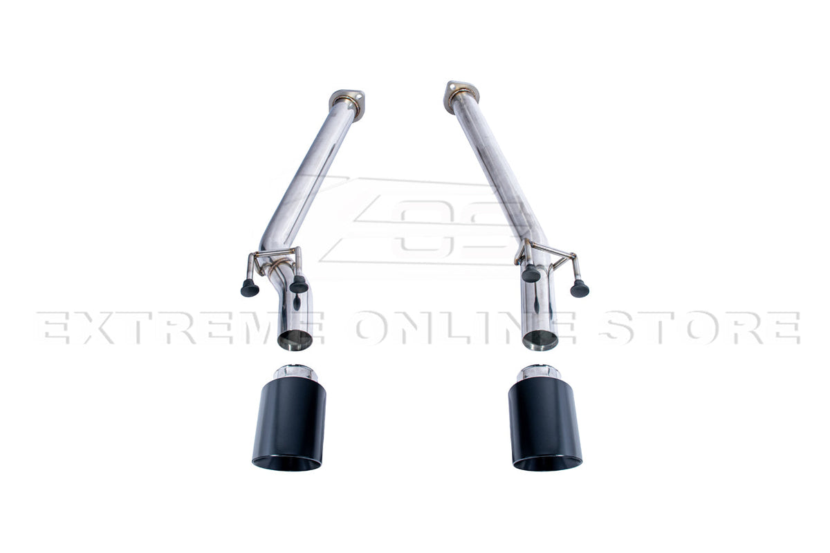 2005-2006 Pontiac GTO Muffler Delete Dual Black Tips Axle Back Exhaust
