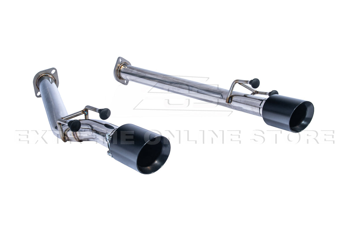 2005-2006 Pontiac GTO Muffler Delete Dual Black Tips Axle Back Exhaust