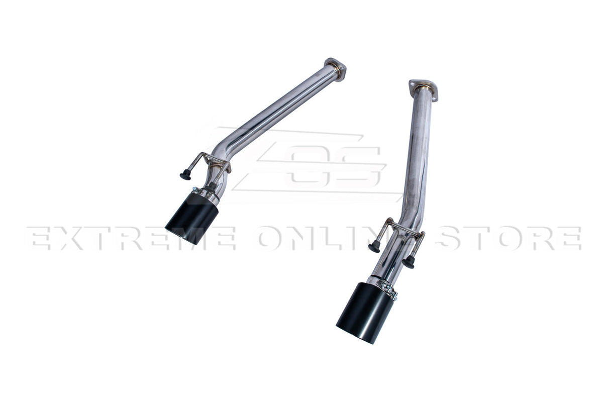 2005-2006 Pontiac GTO Muffler Delete Dual Black Tips Axle Back Exhaust