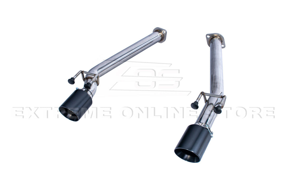 2005-2006 Pontiac GTO Muffler Delete Dual Black Tips Axle Back Exhaust