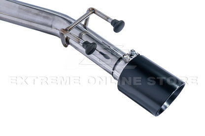 2005-2006 Pontiac GTO Muffler Delete Dual Black Tips Axle Back Exhaust