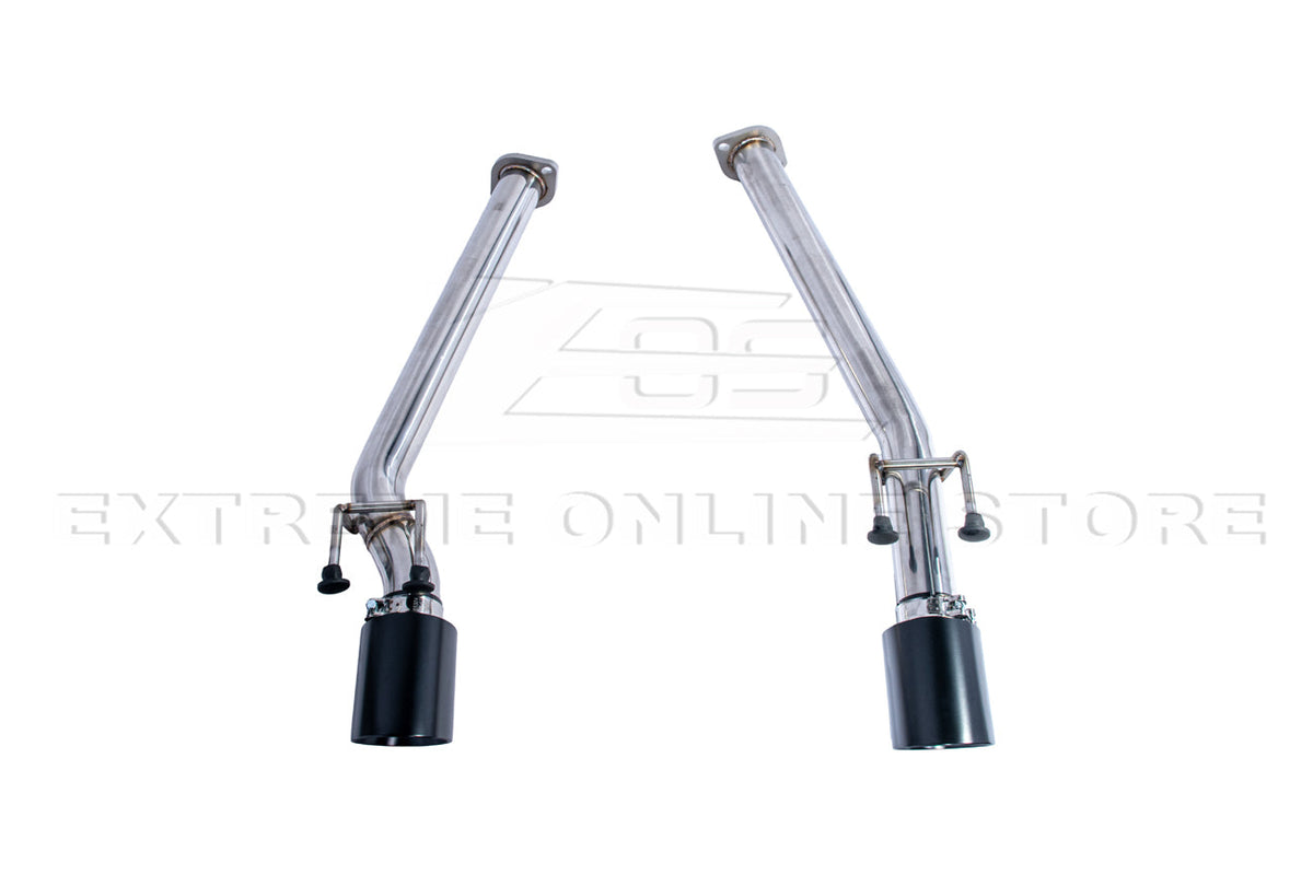 2005-2006 Pontiac GTO Muffler Delete Dual Black Tips Axle Back Exhaust