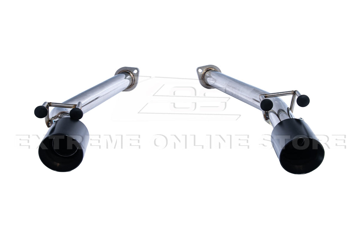 2005-2006 Pontiac GTO Muffler Delete Dual Black Tips Axle Back Exhaust