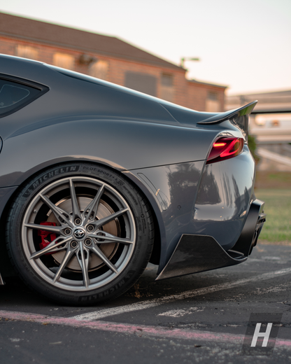 AG Style Carbon Fiber Trunk Spoiler - A90 Supra