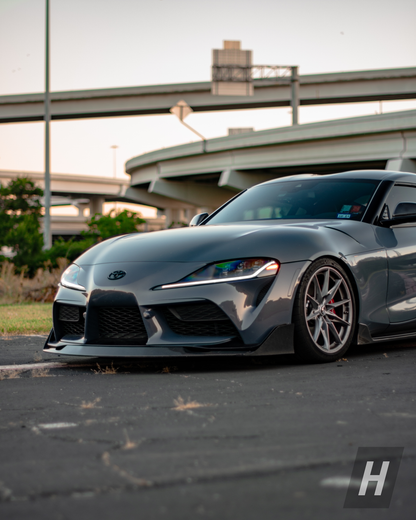 AG Style Carbon Fiber Front Lip - A90 Supra