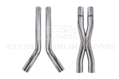 2015-Present Ford Mustang GT Straight Mid Pipe Exhaust