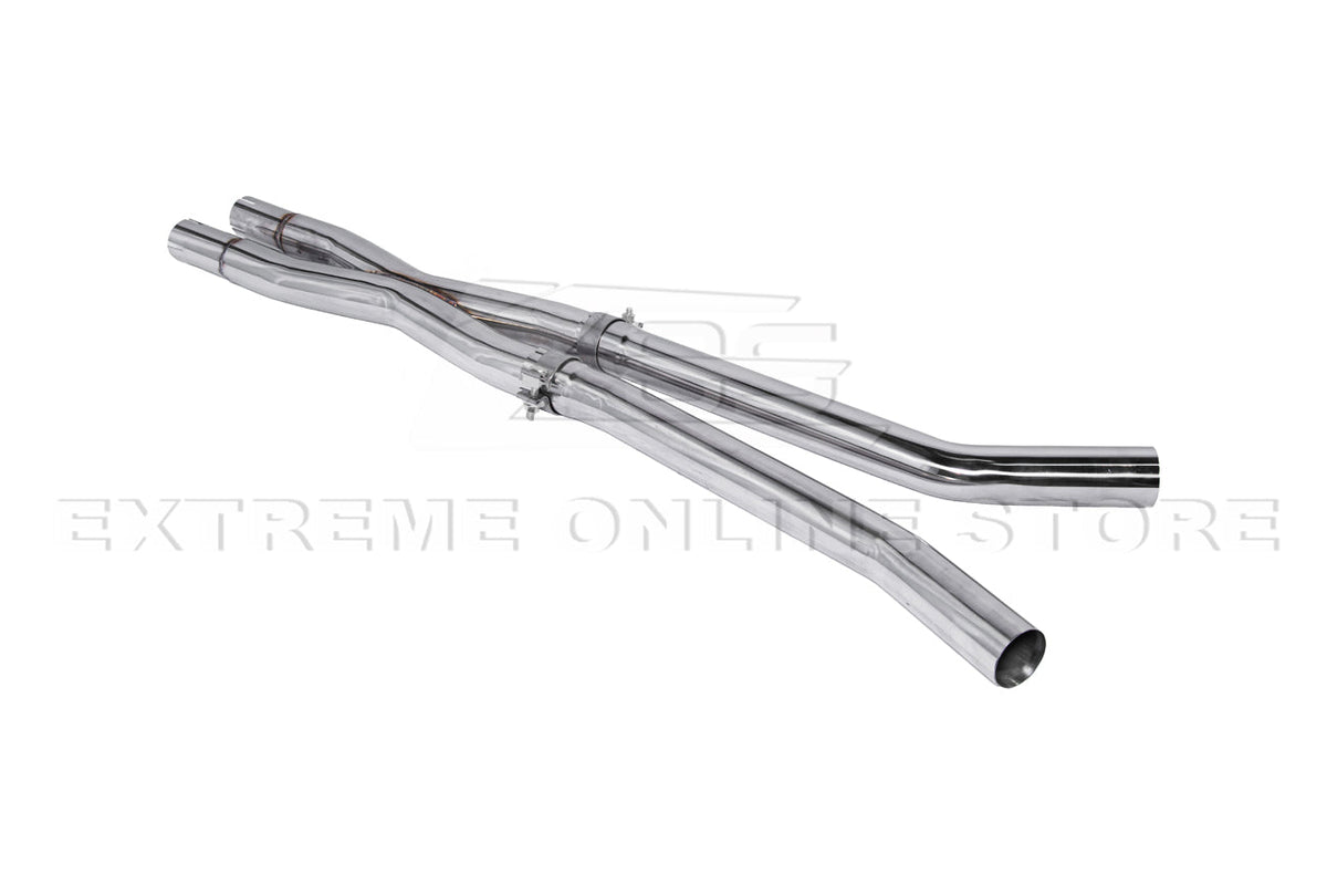 2015-Present Ford Mustang GT Straight Mid Pipe Exhaust