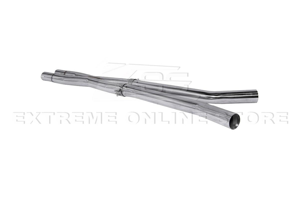 2015-Present Ford Mustang GT Straight Mid Pipe Exhaust