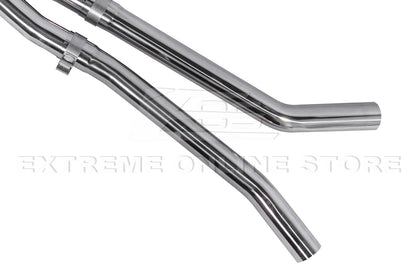 2015-Present Ford Mustang GT Straight Mid Pipe Exhaust