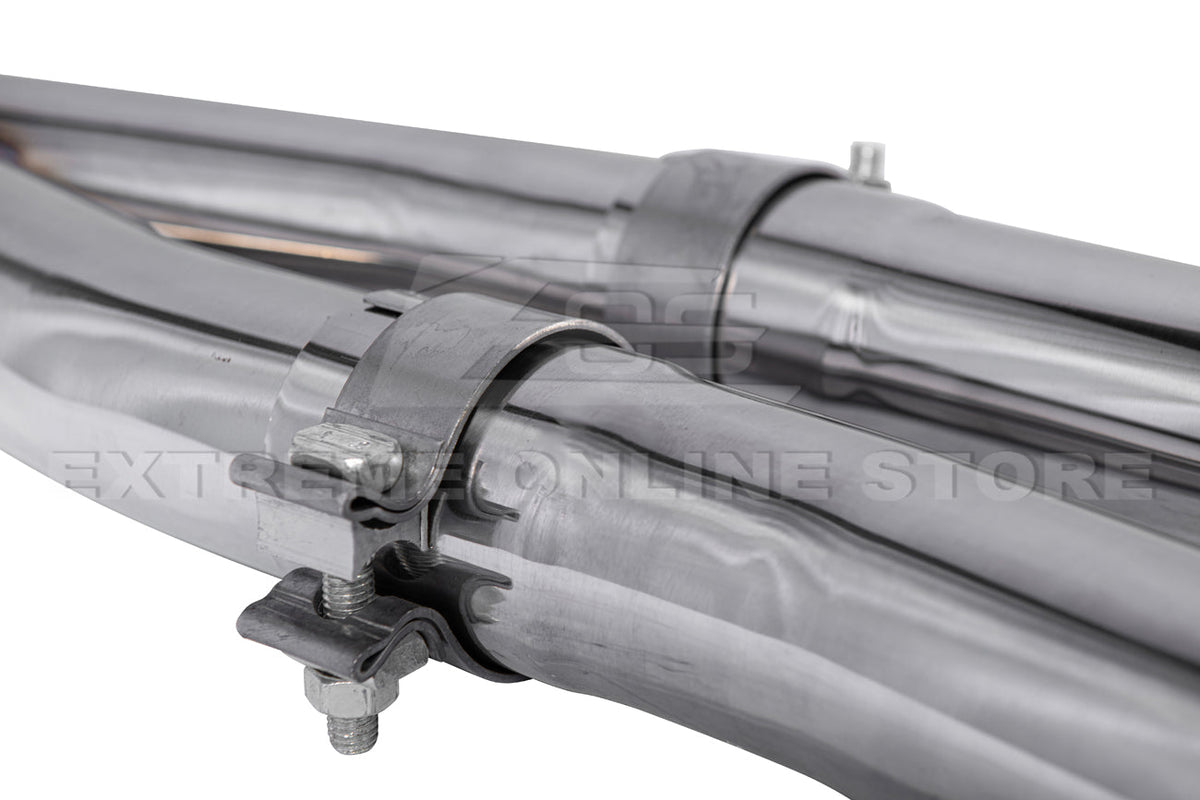 2015-Present Ford Mustang GT Straight Mid Pipe Exhaust