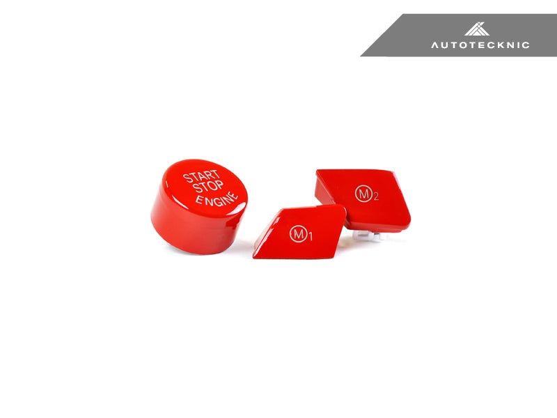 AutoTecknic Bright Red M1/ M2 Button Set - BMW F06/ F12/ F13 M6