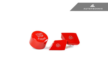 AutoTecknic Bright Red M1/ M2 Button Set - BMW F80 M3 | F82/ F83 M4