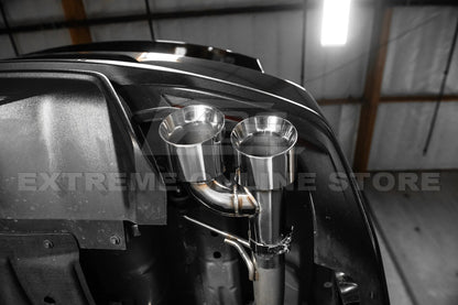 2024-Present Ford Mustang GT Muffler Delete Axle Back Quad Tips Exhaust