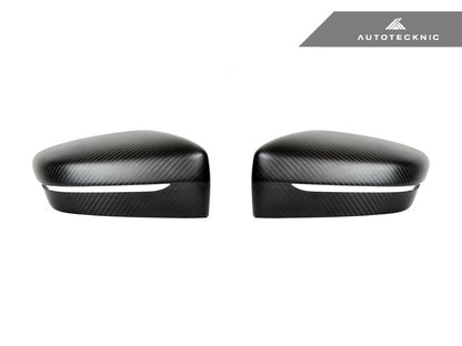 AutoTecknic Replacement Version II Dry Carbon Mirror Covers - BMW G30 5-Series | G32 6-Series GT | G11 7-Series