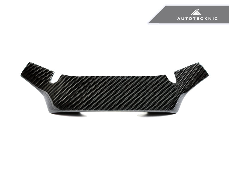 AutoTecknic Replacement Carbon Steering Wheel Top Cover - BMW F95 X5M | F96 X6M