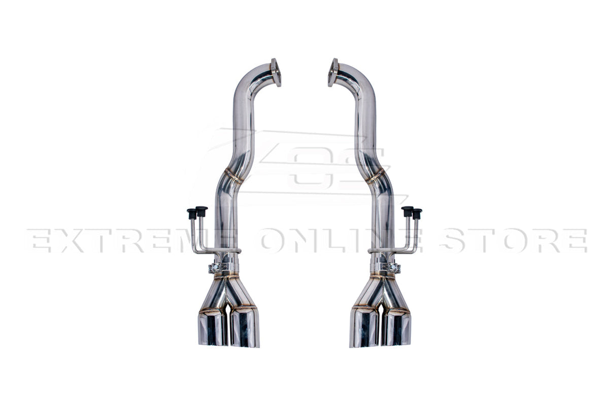 2008-2009 Pontiac G8 Muffler Delete Quad Tips Axle Back Exhaust