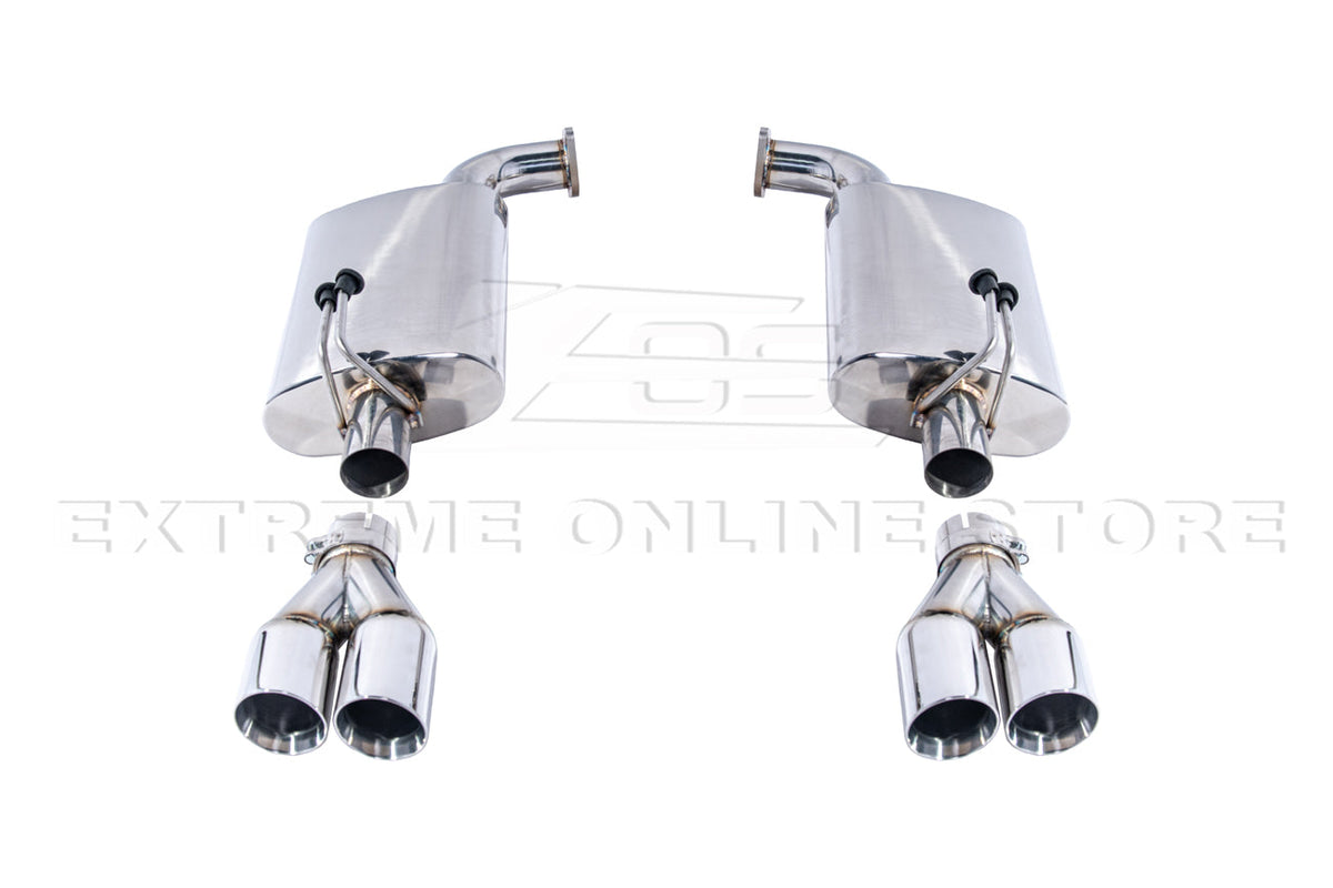 2008-2009 Pontiac G8 Muffler Quad Tips Axle Back Exhaust