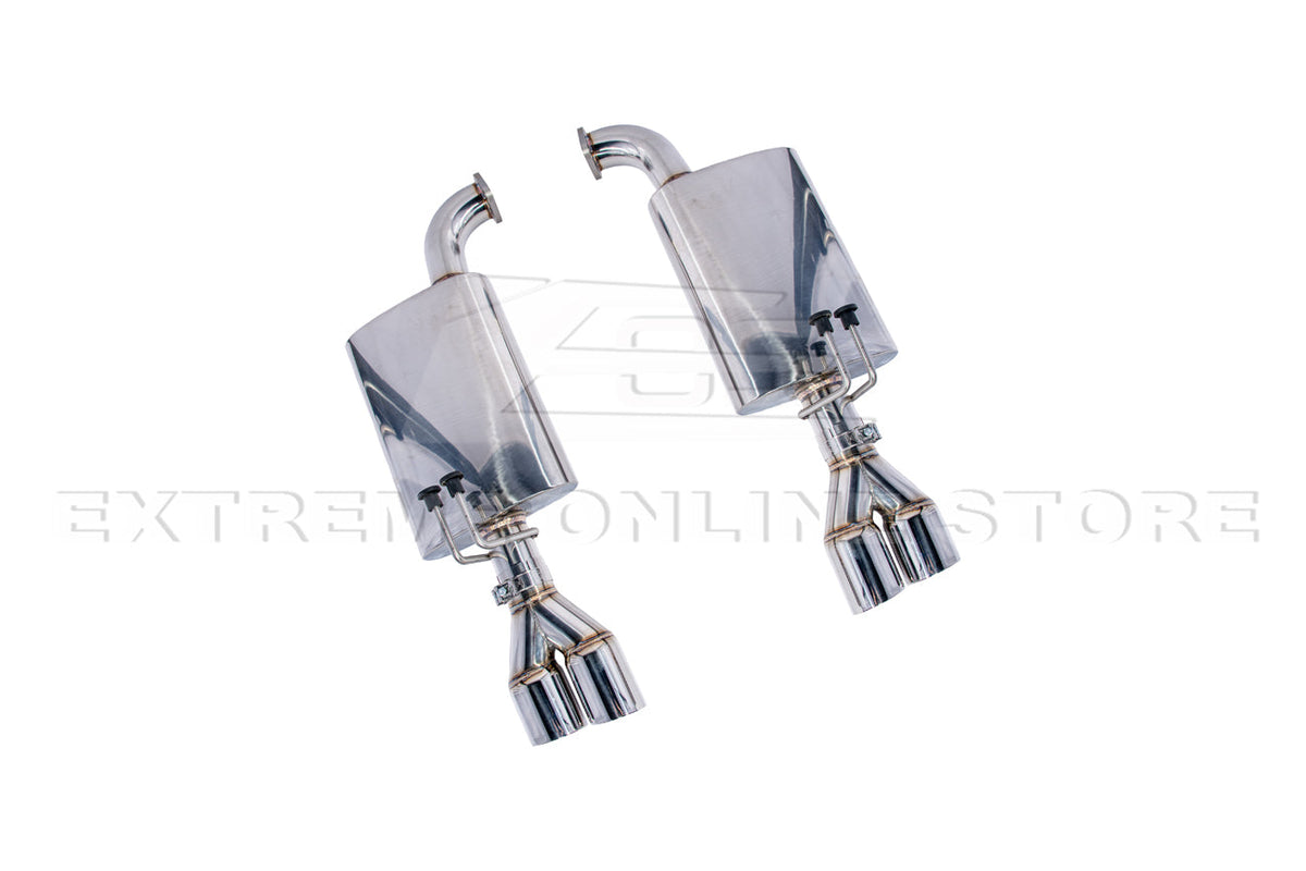 2008-2009 Pontiac G8 Muffler Quad Tips Axle Back Exhaust