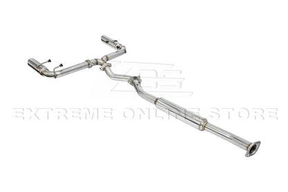 2022-Present Toyota GR86 Subaru BRZ BOSO Style Muffler Delete Cat Back Exhaust