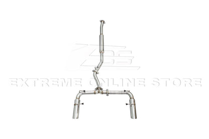 2022-Present Toyota GR86 Subaru BRZ BOSO Style Muffler Delete Cat Back Exhaust