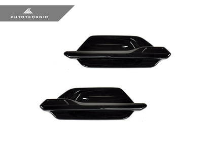 AutoTecknic Replacement Glazing Black Fender Trim - BMW F87 M2 | M2 Competition