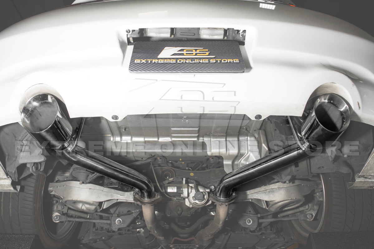 2008-2013 Infiniti G37 Coupe Muffler Delete Axle Back Dual Tips Exhaust