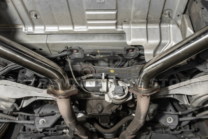 2008-2013 Infiniti G37 Coupe Muffler Delete Axle Back Dual Tips Exhaust
