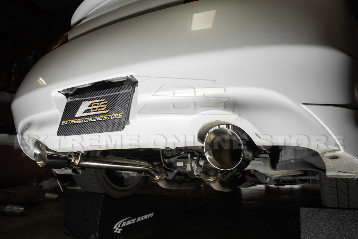 2008-2013 Infiniti G37 Coupe Muffler Delete Axle Back Dual Tips Exhaust