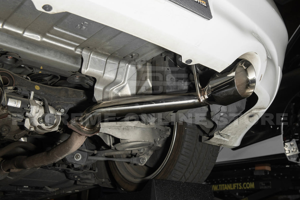 2008-2013 Infiniti G37 Coupe Muffler Delete Axle Back Dual Tips Exhaust